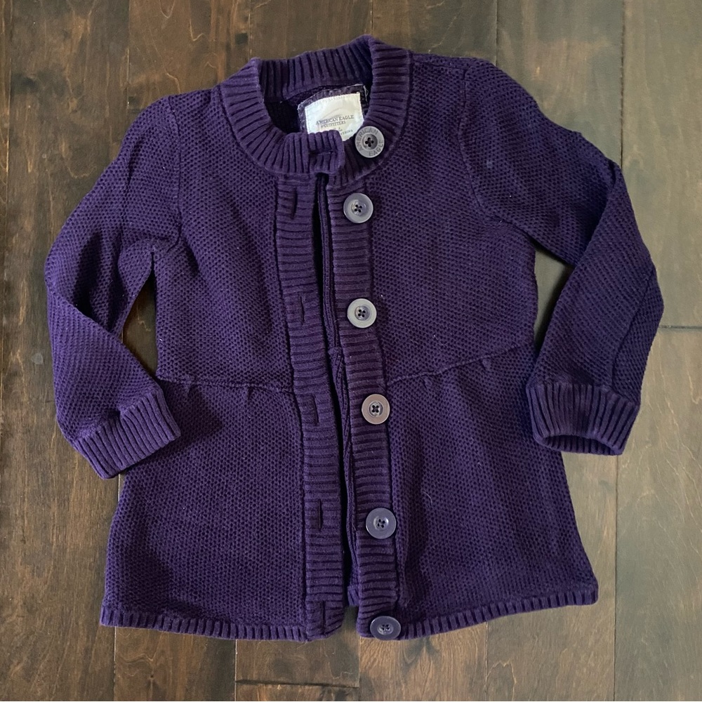 Y2K Vintage American Eagle Knitted Cardigan